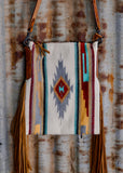 Bonnie Tooled Leather Saddle Blanket Bag