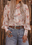 The Roping Cowboy Blouse