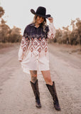 The Cowgirl Canyon Shirt Dress