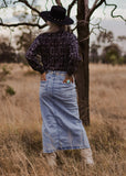 the_tombstone_aztec_blouse_arena_shirt_turquoise_kingman_concho_pearl_snap_button_down_plisse_monochrome_barrel_racer_womens_mack_and_co_designs_australia