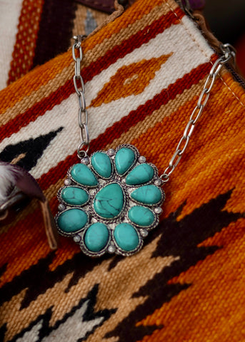 Dixie Turquoise Necklace