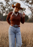 talia_knit_top_in_chestnut_western_rodeo_fashion_cowgirl_mack_and_co_designs_australia
