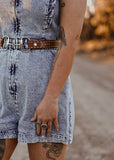 The Horse Bit Belt in Chestnut