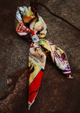 Turquoise Concho Scarf Slide