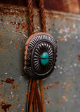 leather_concho_bolo_necklace_american_darling_turquoise_genuine_western_cowboy_cowgirl_mack_and_co_designs_australia