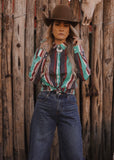The 8 Seconds Blouse in Red