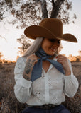 Denim Neck Tie