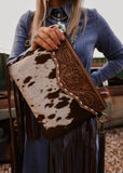 Laylah Cowhide Crossbody Bag