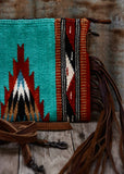 zoe_saddle_blanket_saddleblanket_handbag_bag_fringe_american_darling_tooled_leather_turquoise_blue_rust_western_mack_and_co_designs_australia