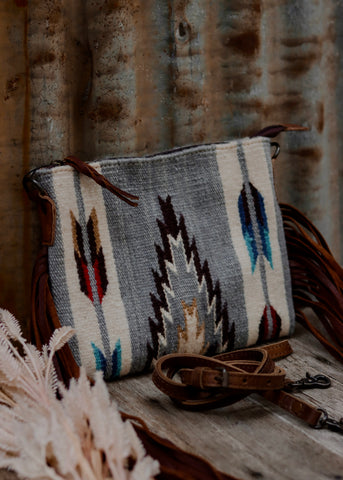 zoe_saddle_blanket_saddleblanket_handbag_bag_fringe_american_darling_tooled_leather_rust_grey_aztec_arrows_blue_red_rust_western_mack_and_co_designs_australia