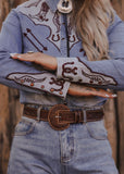 The Cowgirl Blues Blouse