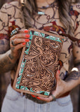 The Turquoise Trails Organiser Wallet