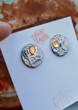 Desert Storyteller Day & Night Stud Earrings