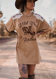 The Rodeo Rebel T-Shirt Dress