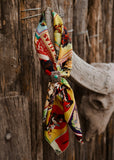 Turquoise Concho Scarf Slide