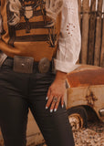 The Fleetwood Leather Look Jeans