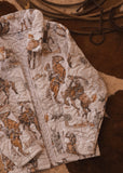 The Birdie Neutral Quilted Jacket