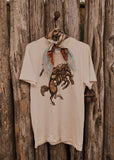 XOXO Art & Co. Brown Bronc Tee