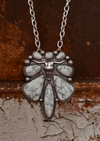 The Austin Longhorn Necklace