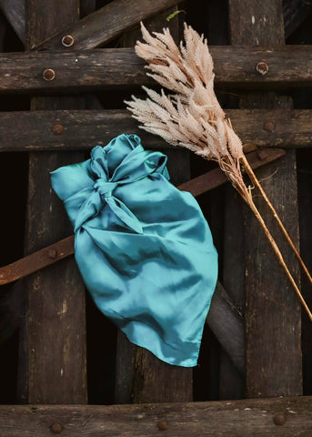 rodeo_western_fashion_silk_satin_teal_handmade_handcrafted_concho_scarfslide_slide_wildrag_wild_rag_neck_scarf_tie_necktie_floral_scarves_bucking_bronco_campdraft_barrel_racing_racer_linen_cutting_gingham_paisley_cowgirl_mack_and_co_designs_australia