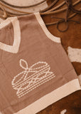 The Boot Stitch Knit Vest