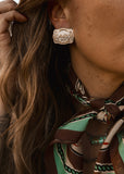 The Rodeo Buckle Earrings