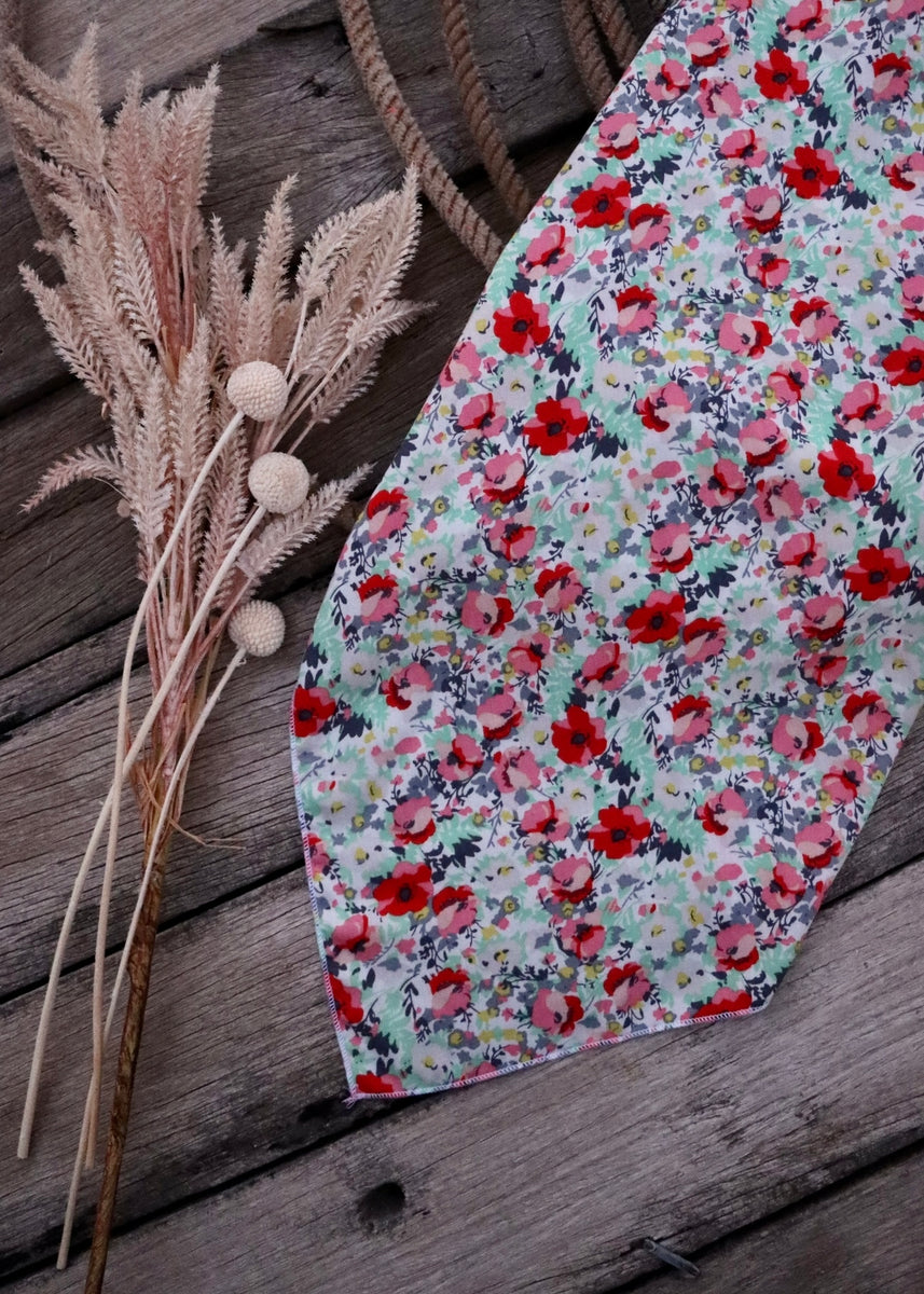 Wildflowers & Wild Horses Wild Rag | Mack & Co Designs Australia