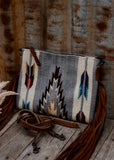 zoe_saddle_blanket_saddleblanket_handbag_bag_fringe_american_darling_tooled_leather_rust_grey_aztec_arrows_blue_red_rust_western_mack_and_co_designs_australia