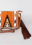 zoe_saddle_blanket_saddleblanket_handbag_bag_fringe_american_darling_tooled_leather_pumpkin_spice_aztec_rust_western_mack_and_co_designs_australia