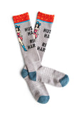 Lucky Chuck ‘Bad Cowgirl Co. Hustle Hard Ride Harder’ Performance Socks