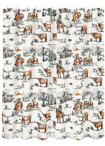 ranch_life_linen_shower_curtain_paseo_road_longhorns_western_cowboys_cowgirls_cowpoke_cactus_deser_roadrunner_home_decor_mack_and_co_designs_australia
