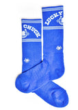 Lucky Chuck ‘Retro Lucky Blue’ Performance Socks