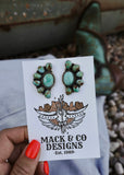 The Apache Trail Cluster Earrings