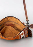 zoe_saddle_blanket_saddleblanket_handbag_bag_fringe_american_darling_tooled_leather_pumpkin_spice_aztec_rust_western_mack_and_co_designs_australia