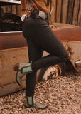 The Fleetwood Leather Look Jeans