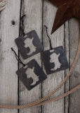 Rustic Cowboy Boot Decoration