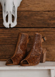 Coyote Creek Tooled Leather Heels