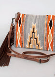 zoe_saddle_blanket_saddleblanket_handbag_bag_fringe_american_darling_tooled_leather_rust_grey_aztec_rust_western_mack_and_co_designs_australia