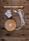 Selenite Mesa Lamp