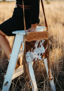 tooled_leather_cowhide_bag_fringe_cowgirl_style_mack_and_co_designs_australia