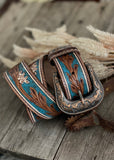 texarkana_tooled_leather_western_belt_rodeo_buckle_mack_and_co_designs_australia