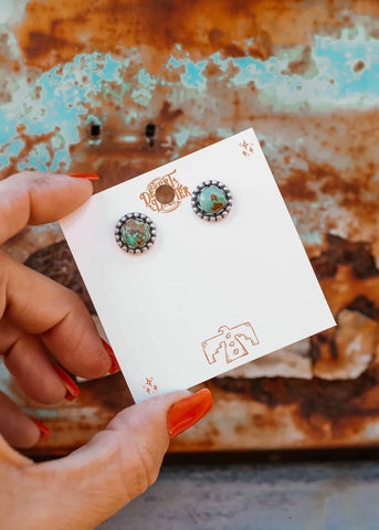 dd_desert_drifter_midi_studs_stud_earrings_kingman_genuine_turquoise_punchy_star_925_western_jewellery_jewelry_sterling_silver_silversmith_mack_and_co_designs_australia_handcrafted_in_australian_made