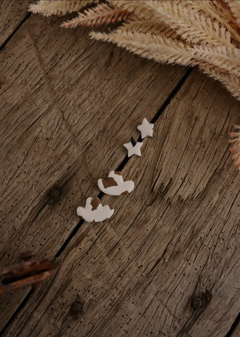 Cowgirlin’ Stud Earrings Pack