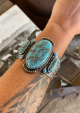 western_statement_natural_turquoise_stone_cuff_bracelet_womens_cowgirl_mack_and_co_designs_australia
