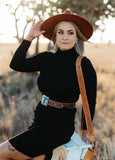 hadleigh_knit_dress_in_black_cowgirl_western_fashion_mack_and_co_designs_australia