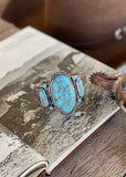 western_statement_natural_turquoise_stone_cuff_bracelet_womens_cowgirl_mack_and_co_designs_australia