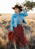 womens_cotton_everly_maxi_skirt_cowgirl_western_fashion_mack_and_co_designs_australia