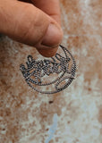 dd_desert_drifter_howdy_mini_hoop_hoops_dangle_earrings_genuine_twist_wire_rope_925_western_jewellery_jewelry_sterling_silver_silversmith_mack_and_co_designs_australia_handcrafted_in_australian_made