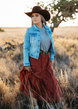 womens_cotton_everly_maxi_skirt_cowgirl_western_fashion_mack_and_co_designs_australia