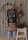 laredo_western_womens_aztec_leopard_serape_cardigan_knit_knitwear_mack_and_co_designs_australia